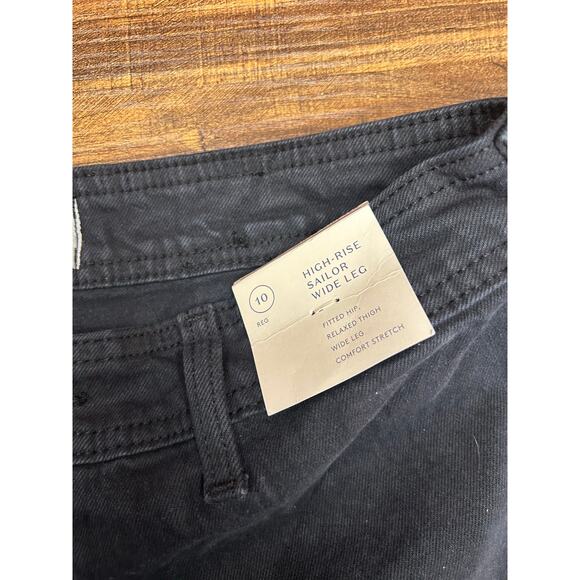 UNIVERSAL THREAD Women’s High-Rise Sailor Wide Leg Jeans / Size: 10 Regular - Picture 4 of 10